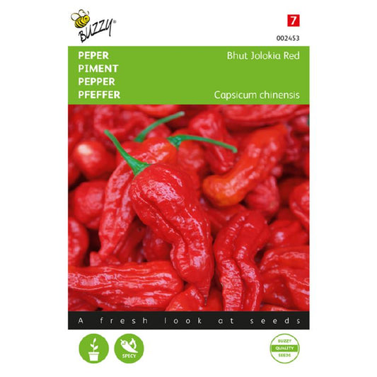 Buzzy Pepper Bhut Jolokia Red  002453