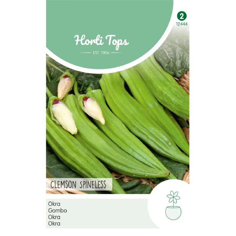 Horti Tops Okra Clemson Spineless