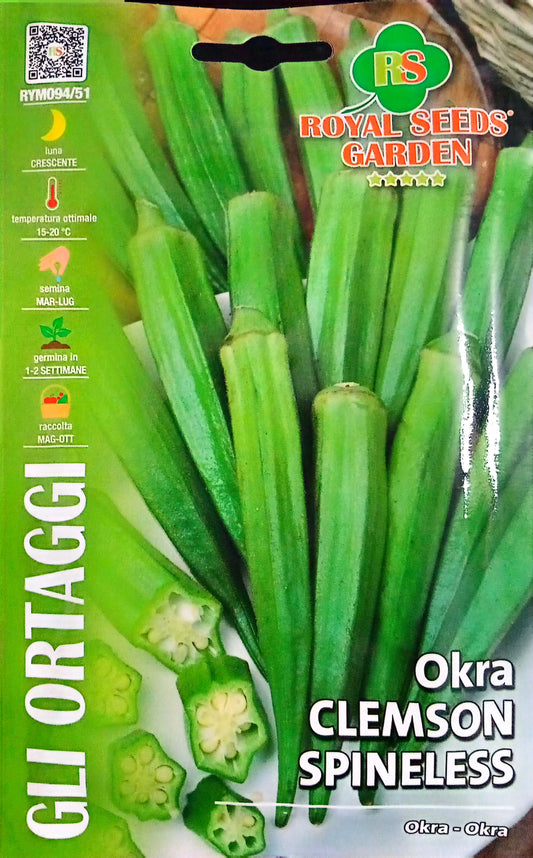 Royal Okra Spineless