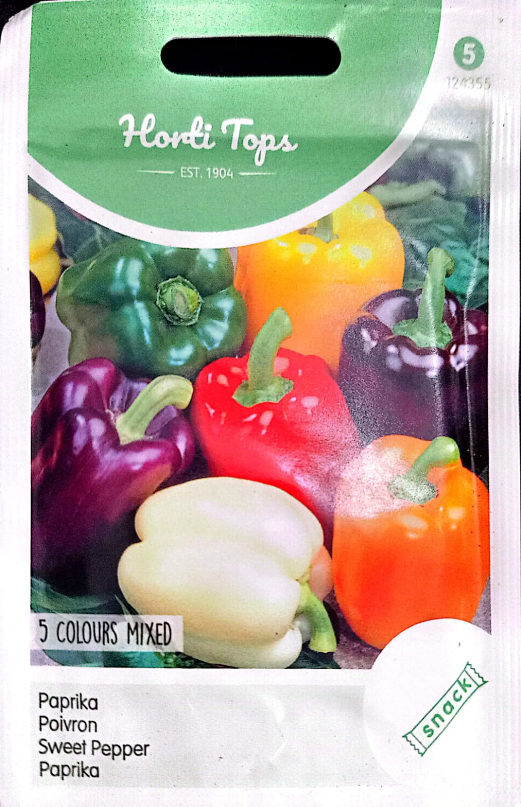 Horti Top 5 Colour Capsicum Mixed