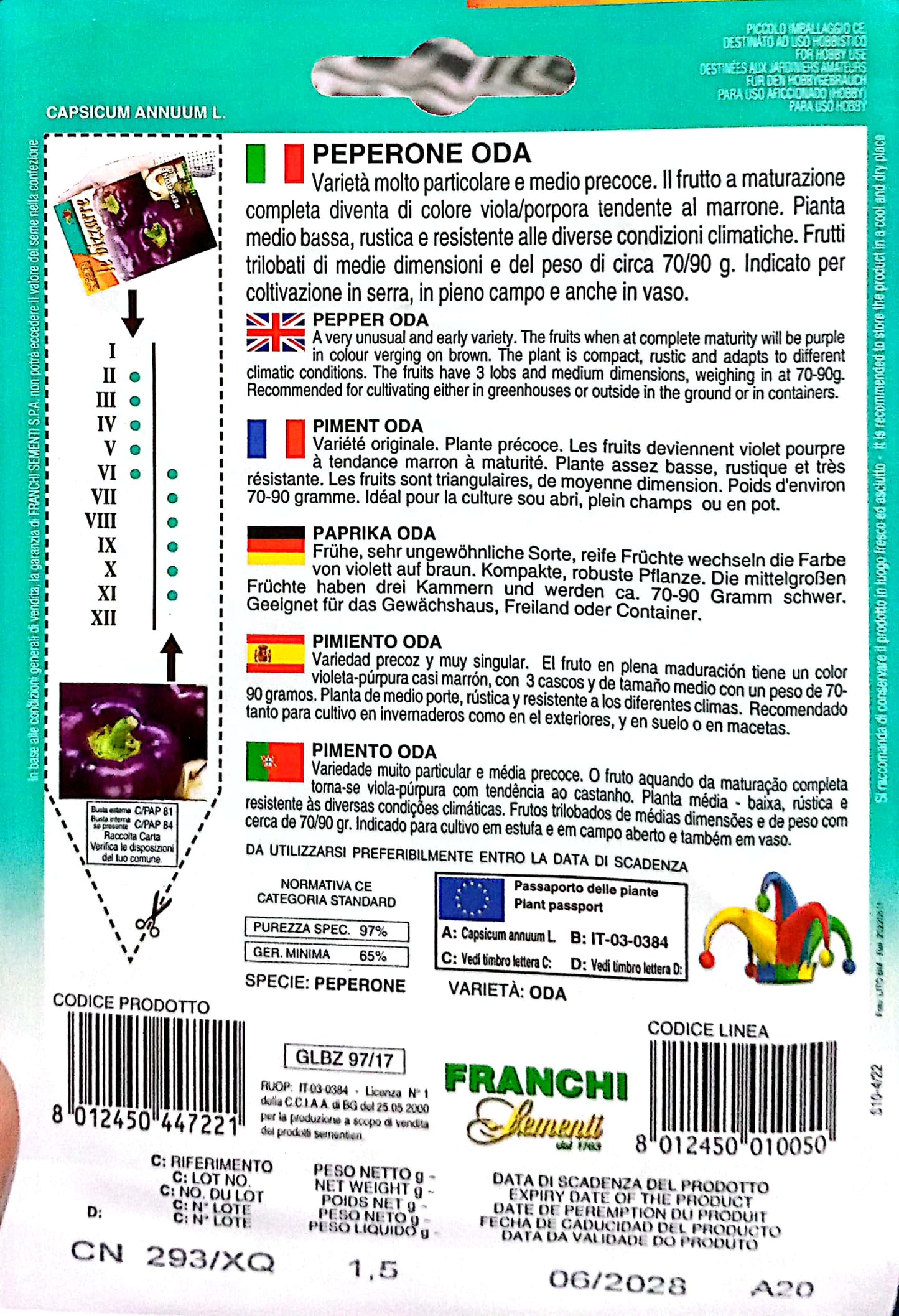 FRANCHI PEPERONE ODA 1.5-Gram