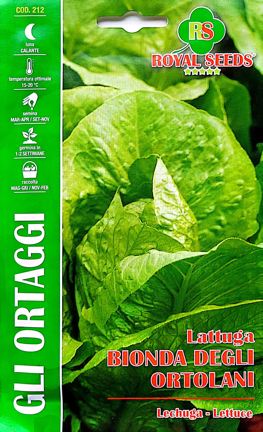 Royal Lettuce Bionda Degli Ortolani 212