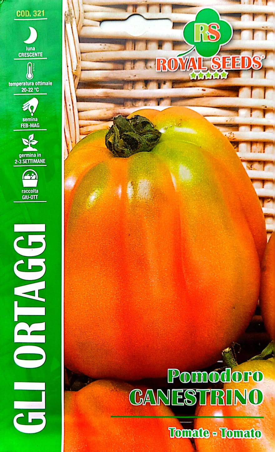 Royal Tomato Canestrino 321 – KBSeeds Store