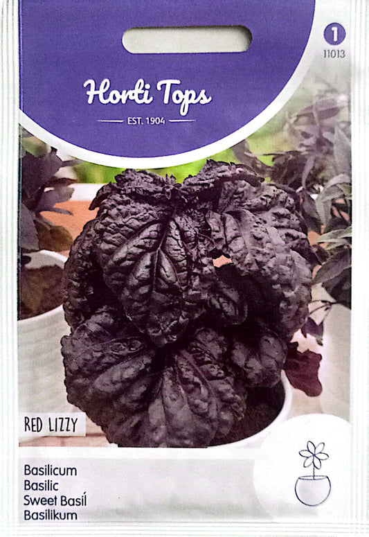 Horti Tops Basil Red Lizzy 11013