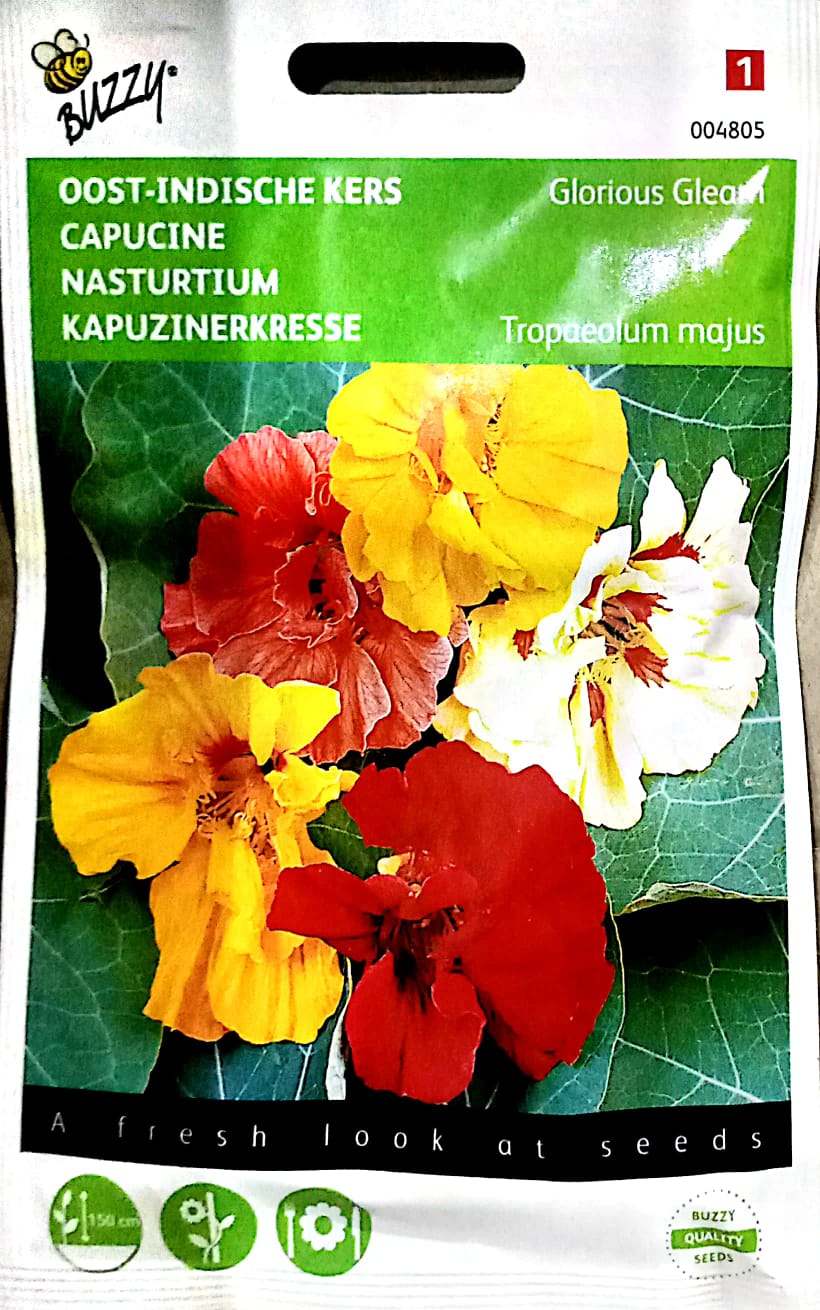 BUZZY NASTURTIUM MIXED 004805